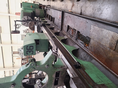35" x 144" Monarch, Engine Lathe, 19.5" swing over cross slide, 18" 3-jaw chuck, 3-1/8" bore, D1-8 Camlock - Image 7