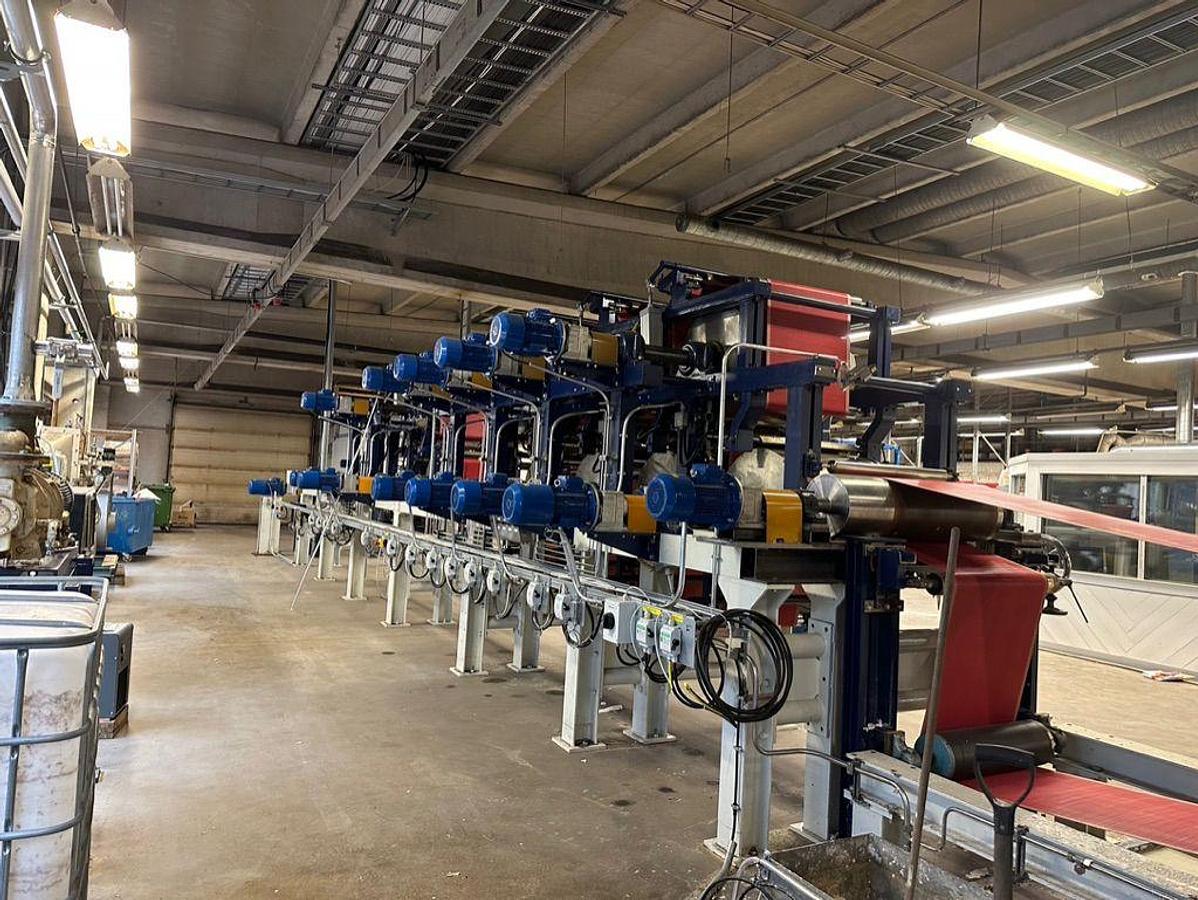 Pilot, Lab Paper Machine, 40-200 m/min, 17.7" machine width, 29.5" head box - Image 2