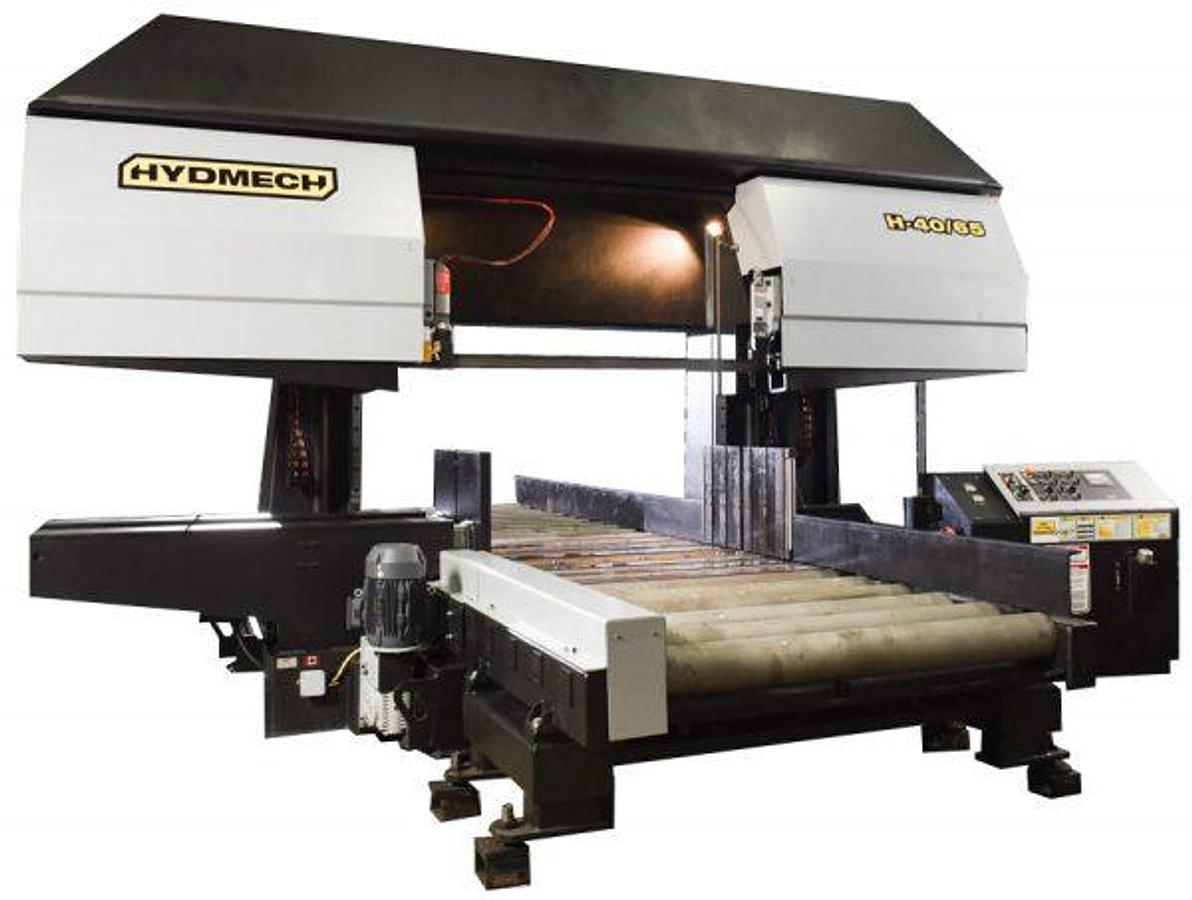 40" x 65" Hyd-Mech #H-40/65, automatic horizontal bandsaw, 3" x 40' 4" blade, 45-225 SFM, 20 HP - Image 1