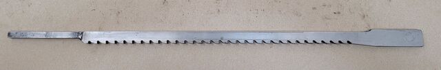 3/8" x 20" Davis, keyseater broach - Image 1