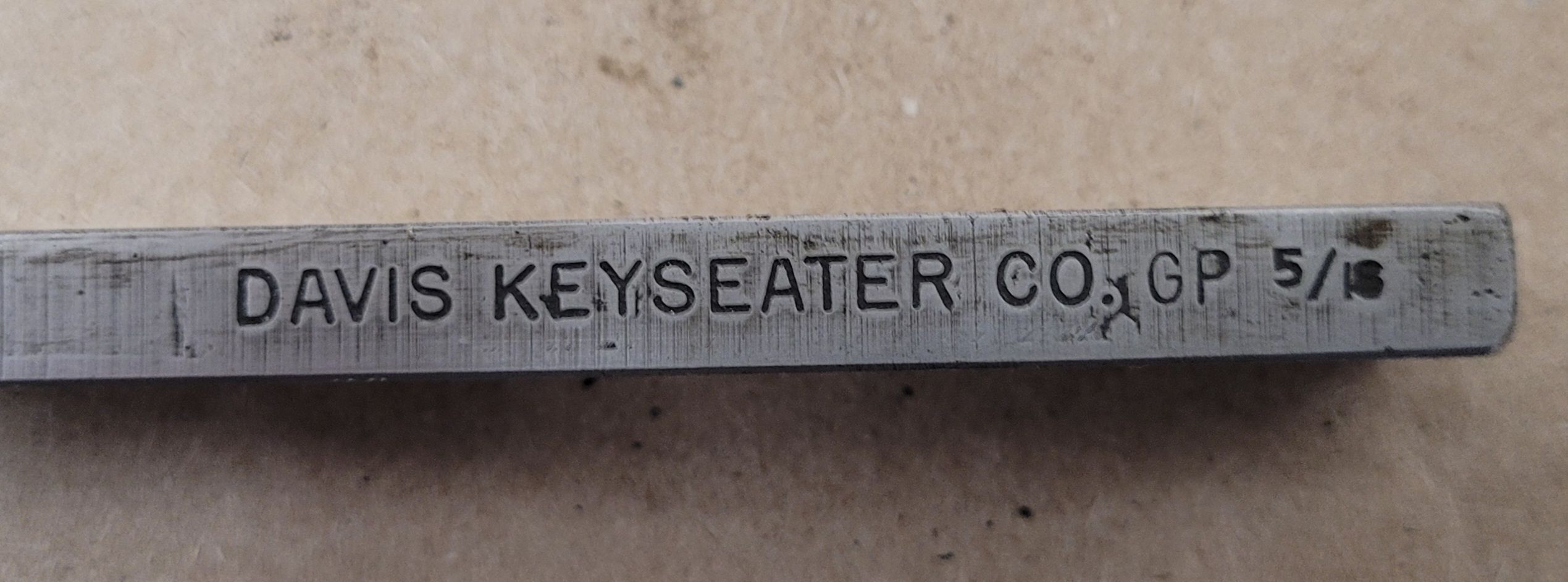 5/ 16" x 16" Davis, keyseater broach - Image 3