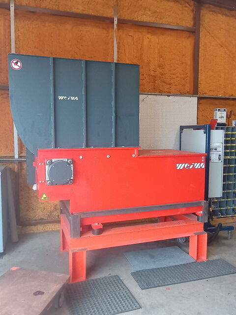 Weima #WL6, Wood Grinder, 1250mm x 800mm hopper, 256mm diameter Rotor, 30 HP, 100 RPM, 460 V., 2022 - Image 1