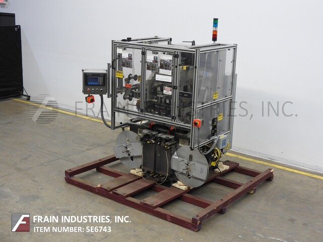 PDC #90-2E, automatic, 2 head / dual reel neck bander, 200-500 cpm - Image 1