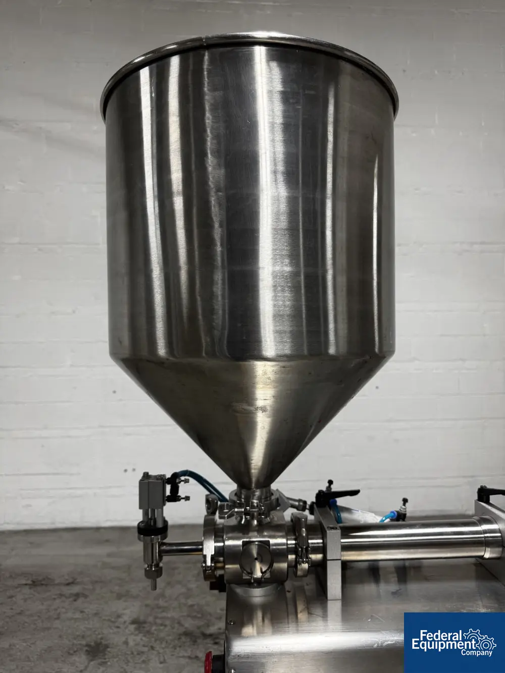 Jda Packaging Equipment #PF200, Semi-Automatic Piston Filler, sngl head, Stainless Steel, 100 SPM, hopper - Image 6