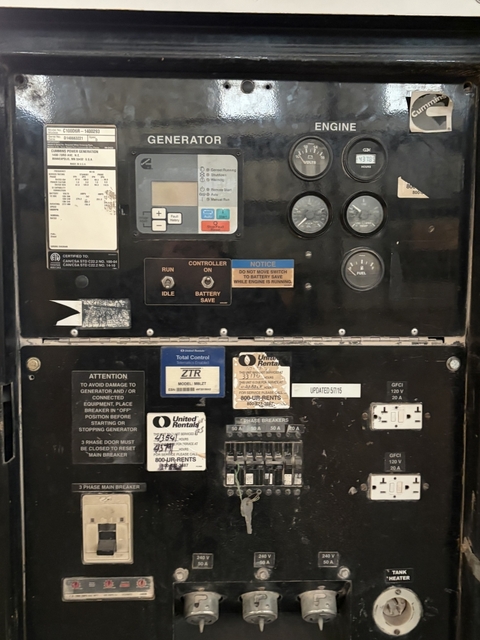 108 KW Cummins #STAMFORD, diesel gen, #QSB5-G4-NR3 engine, 125-160 HP, trailer enclosure, Tier 2 - Image 3