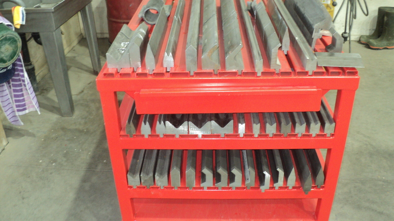 150 Ton, Haco #ERMS-36150, press brake, 12' overall, 123" between housing, 7" stroke, 2004 - Image 8