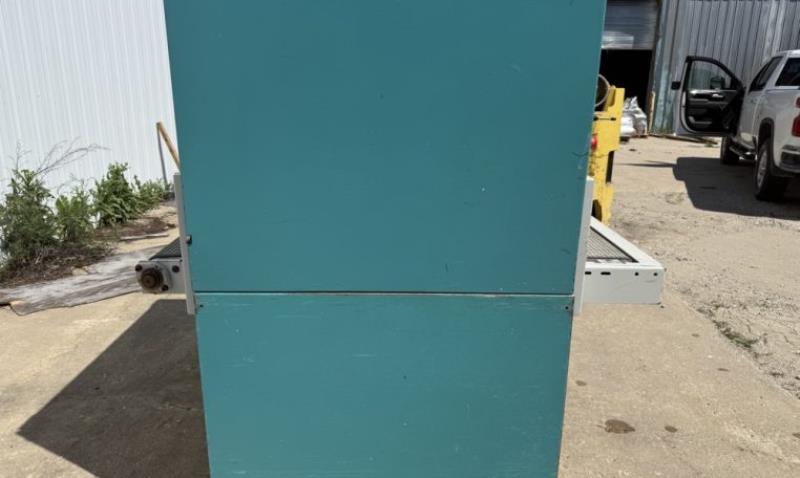 43" x 73" Kundig #Optiq-2-43, dual head wide belt sander, 6.25" diameter, 9-45 FPM, emergency stop button - Image 9