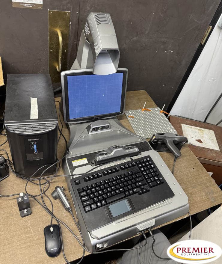 Keyence #XM-C1000, coordinate measuring machine, 11.81" x 9.84" x 5.91" measuring range, 2-hand probes, probe - Image 1
