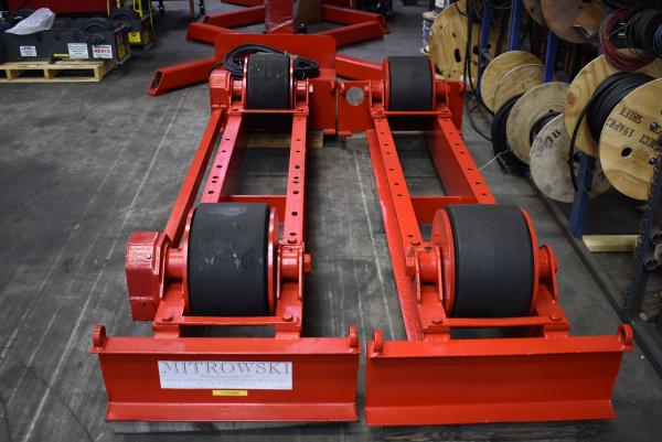 20 Ton, WeldWire #WWRD-20ST / WWRI-20ST, turning rolls, 40000 lb., hand pendant controller - Image 2
