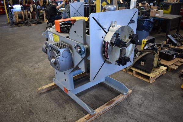 3000 lb. Koike Aronson #MD-30, welding positioner, 6" COG, powered gear tilt, new - Image 2