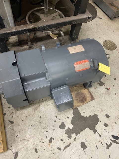 15 HP 1750/2300 RPM General Electric, Frame CD288AT, TEFC, 240 VA (2 available) - Image 2