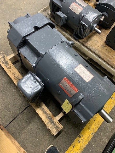 15 HP 1750/2300 RPM General Electric, Frame CD288AT, TEFC, 240 VA (2 available) - Image 4