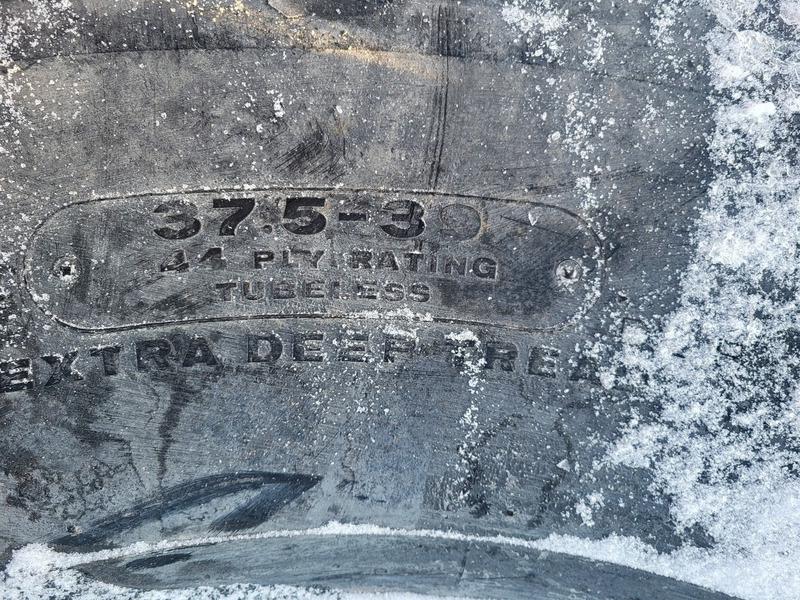 Bridgestone #37.5-39, Loader & Dozer Tire, Type 2-A D-Lug, 44 PR OTR - Image 3