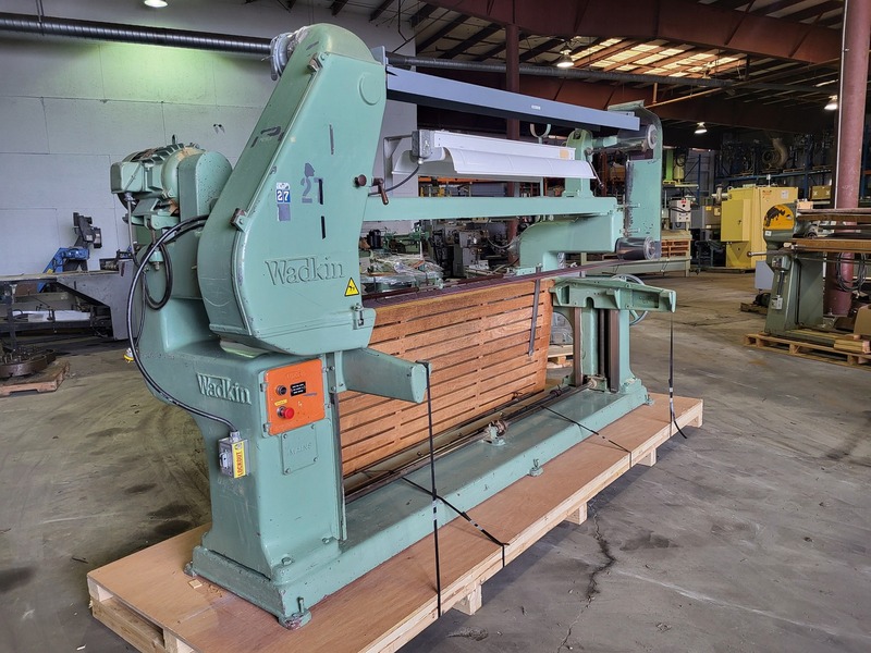 294" x 6" Wadkin #Type-GZ, Open End Belt Sander w/ Sand Belts & Sand Pads, 96" x 42" table, 5 HP, 1740 RPM - Image 3