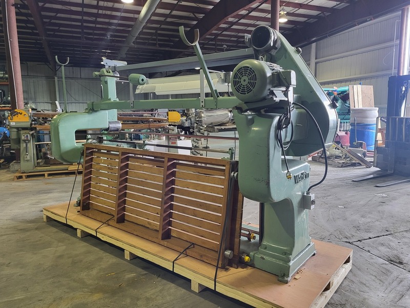 294" x 6" Wadkin #Type-GZ, Open End Belt Sander w/ Sand Belts & Sand Pads, 96" x 42" table, 5 HP, 1740 RPM - Image 5