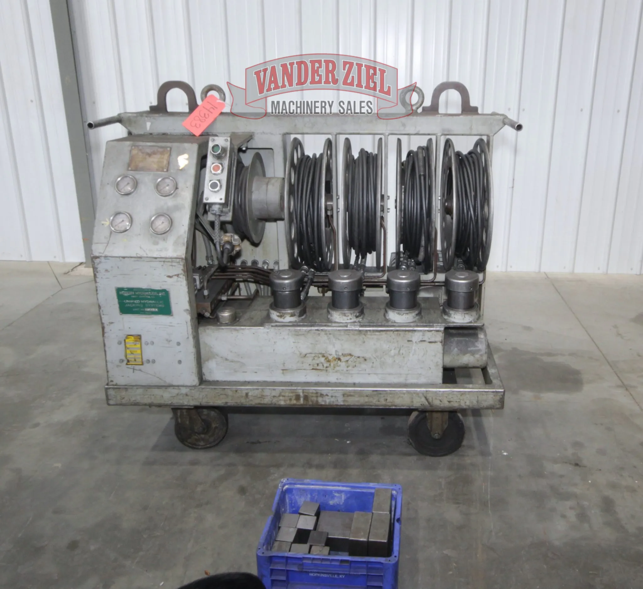 80000 lb. Modern Hydraulics, Die Separator, (4) 1-3/4" jacks, 4-1/2" cylinder diameter, 3 HP - Image 1