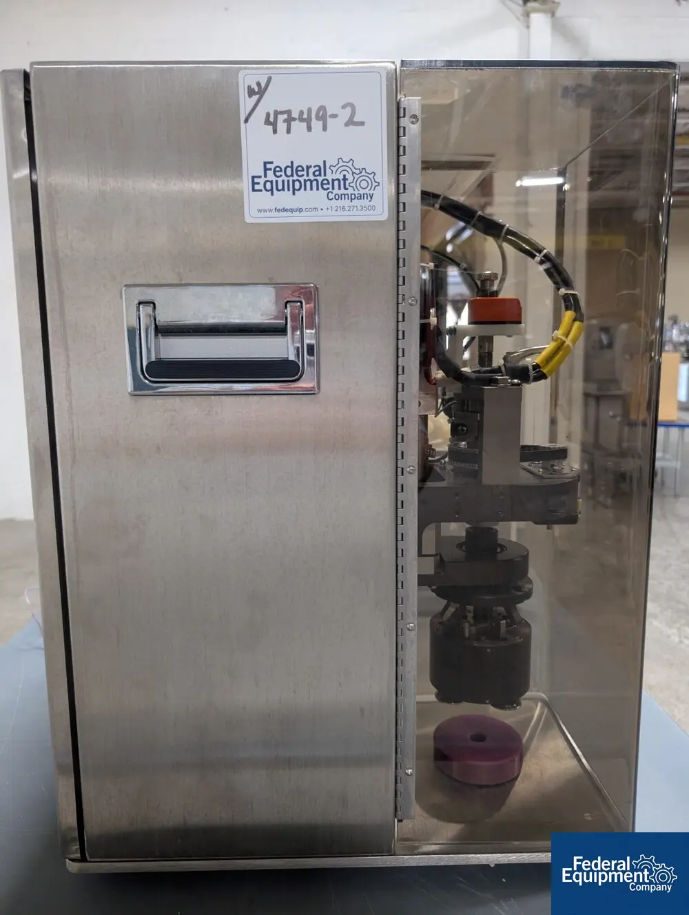 Genesis #Integra, Packaging Vial Crimper, 50mm diameter x 101mm H, 220 V., 1ph, 2014 - Image 4
