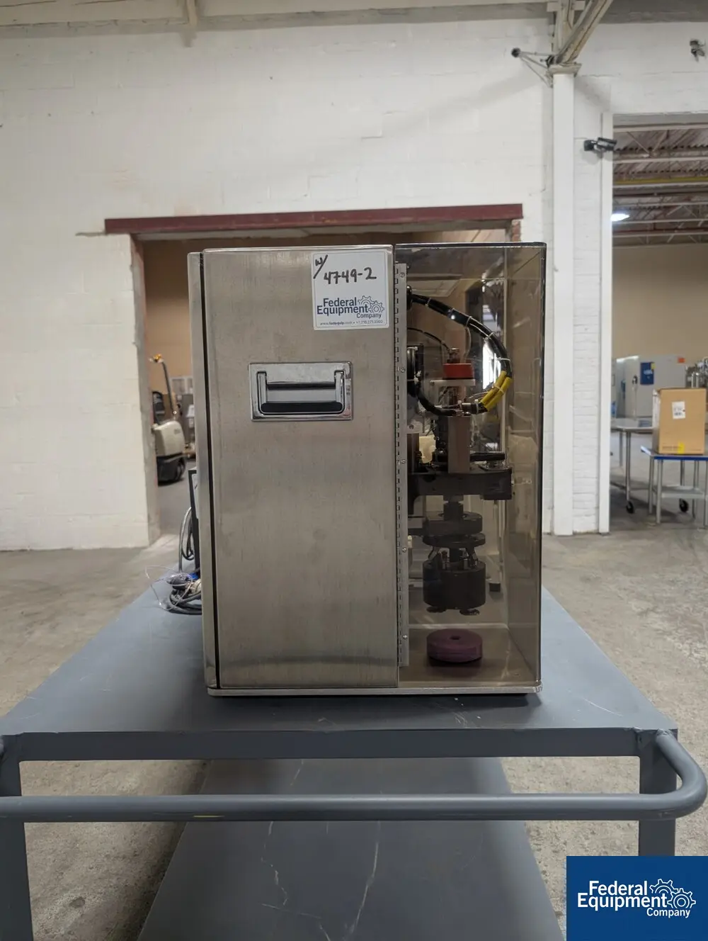 Genesis #Integra, Packaging Vial Crimper, 50mm diameter x 101mm H, 220 V., 1ph, 2014 - Image 6