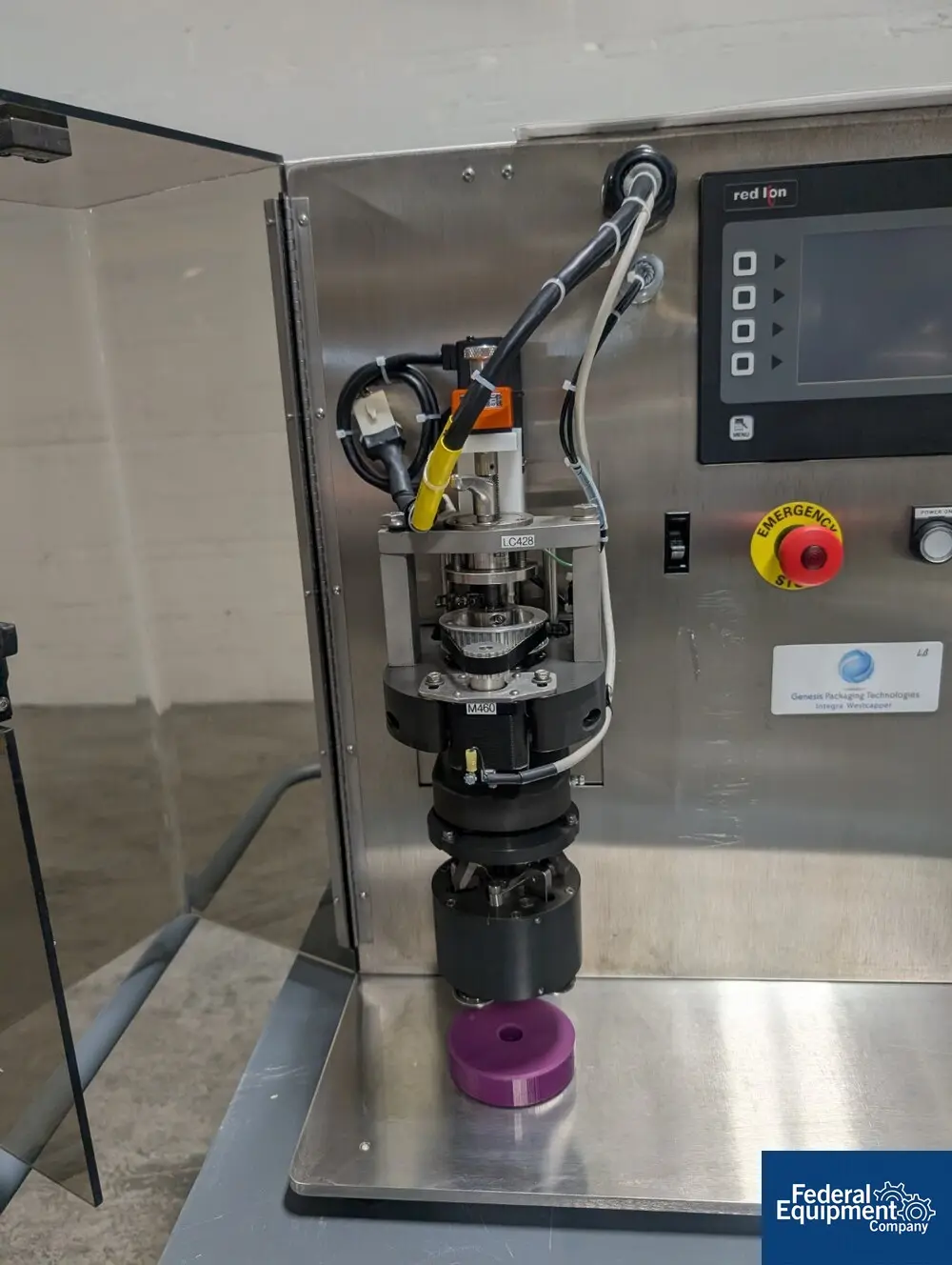 Genesis #Integra, Packaging Vial Crimper, 50mm diameter x 101mm H, 220 V., 1ph, 2014 - Image 8