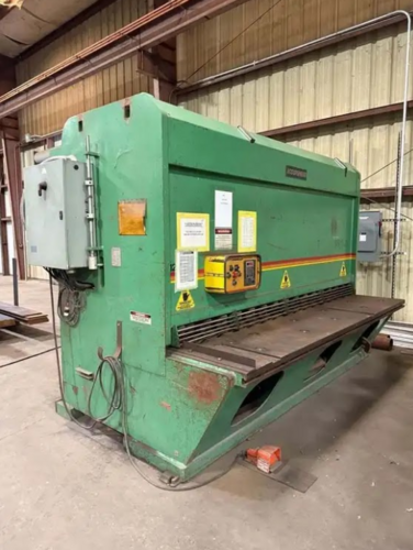 1/2" x 10' Accurshear #850010, Hydraulic Shear, 122" blade, 12" gap, 48" front operated power back gauge, 8 - Image 1