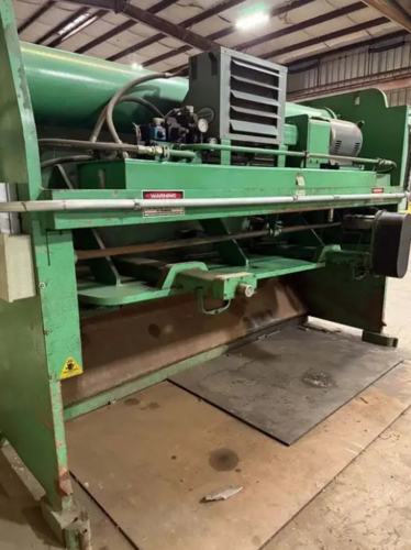 1/2" x 10' Accurshear #850010, Hydraulic Shear, 122" blade, 12" gap, 48" front operated power back gauge, 8 - Image 2