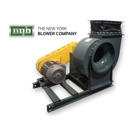 6000 cfm @ 10 S.P., New York Blower #18-ACF, centrifugal fan, 15 HP - Image 1