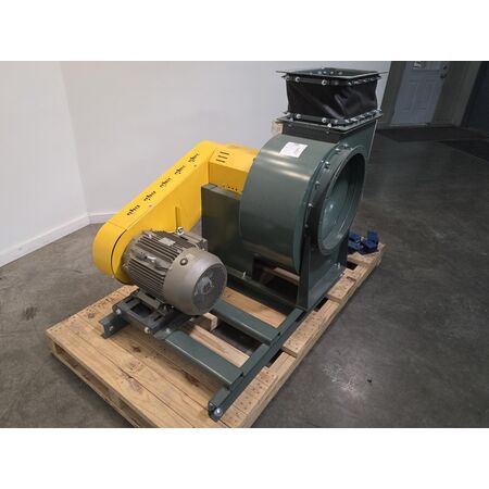 6000 cfm @ 10 S.P., New York Blower #18-ACF, centrifugal fan, 15 HP - Image 4