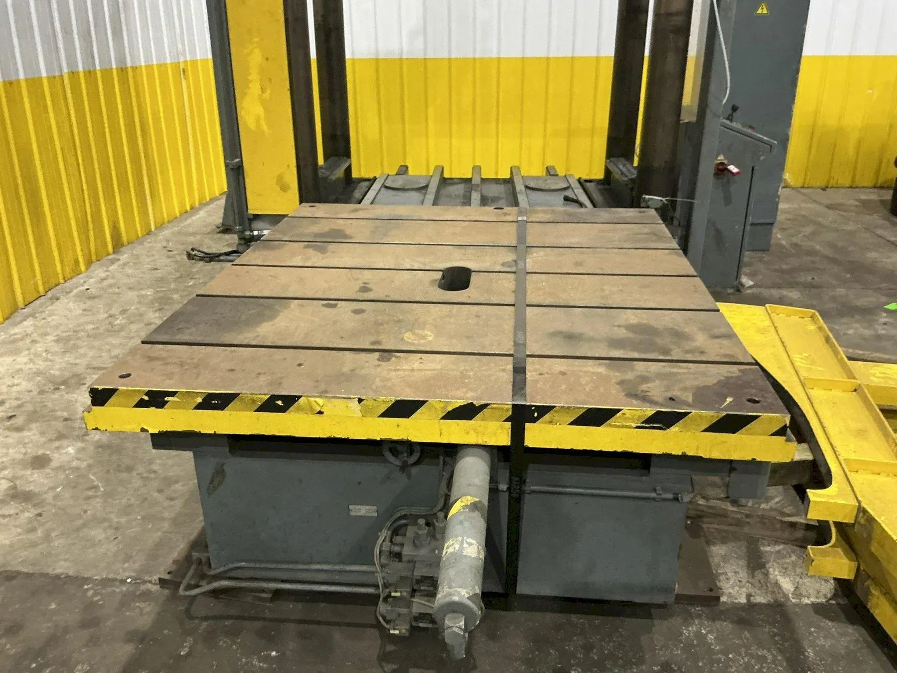 100 Ton, Reis #TUS-160, hydraulic mold spotting & tryout press, 4-post, 39.37" stroke, 41.33"open, 61" - Image 10