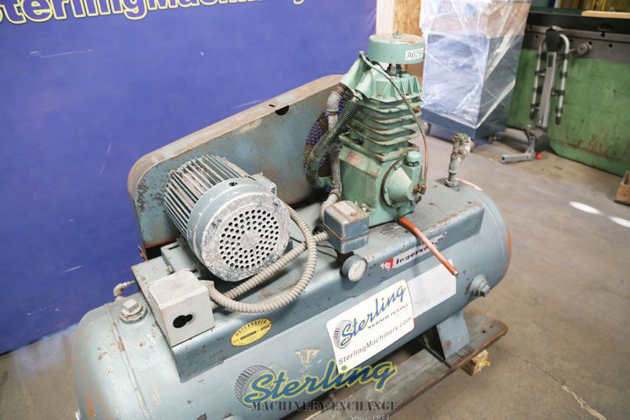 5 HP Speedaire #32492, air compressor, 220 V., 3-phase, 80 gallon horizontal tank - Image 2