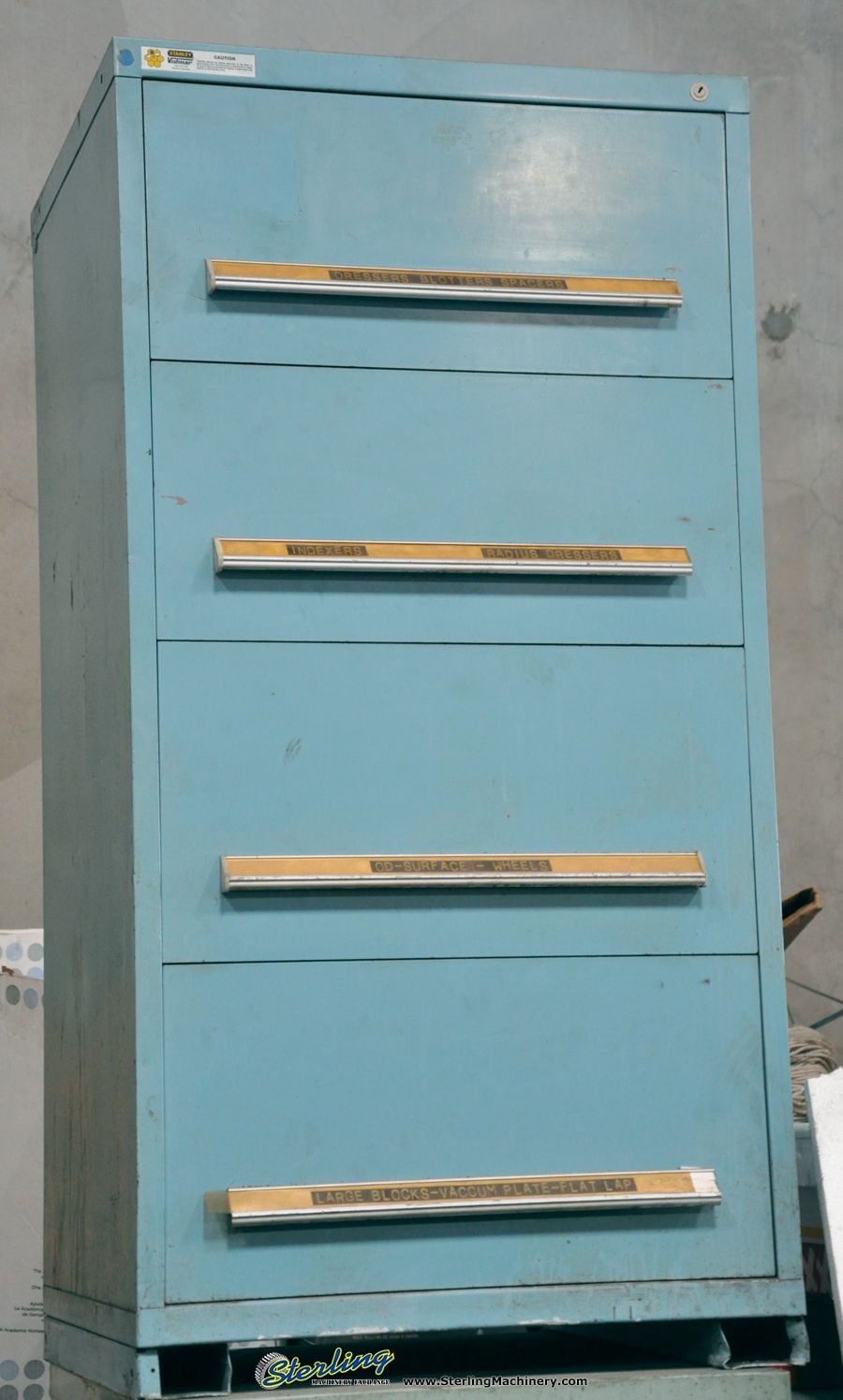 4 Drawer Cabinet, 30" x 27-1/2" x 59" dim, (2) 14", (2 available) 12.25" - Image 1