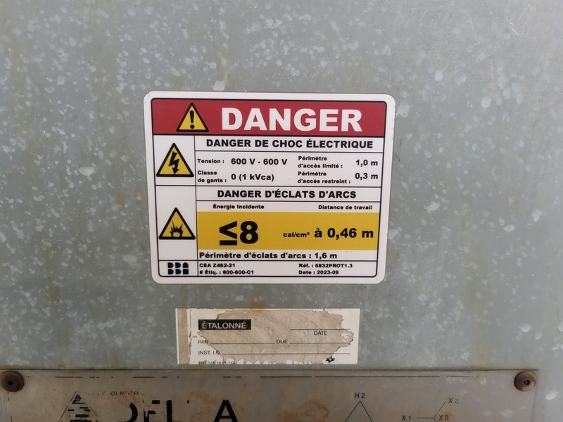 75 KVA 600 Primary, 600Y/347 Secondary, Delta Dry Type Distribution Transformer, Nema 3R - Image 10
