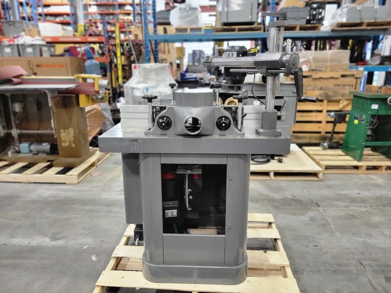 Magnum #MI-41200, Heavy-Duty Spindle Shaper, 1-1/4" spindle diameter, 30" x 40" x 3-5/16" table, 3" travel - Image 6