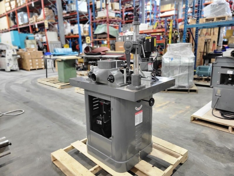 Magnum #MI-41200, Heavy-Duty Spindle Shaper, 1-1/4" spindle diameter, 30" x 40" x 3-5/16" table, 3" travel - Image 7