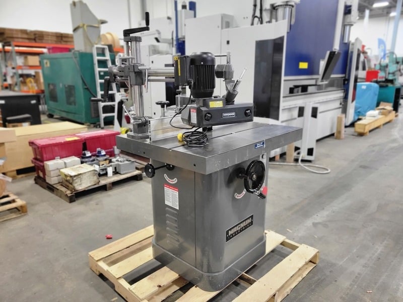 Magnum #MI-41200, Heavy-Duty Spindle Shaper, 1-1/4" spindle diameter, 30" x 40" x 3-5/16" table, 3" travel - Image 9