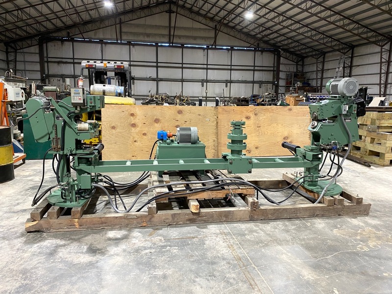 3/16" Blue Valley #72, elliptical head shear & flanger, 94" diameter, vari-speed control, 1979 - Image 1
