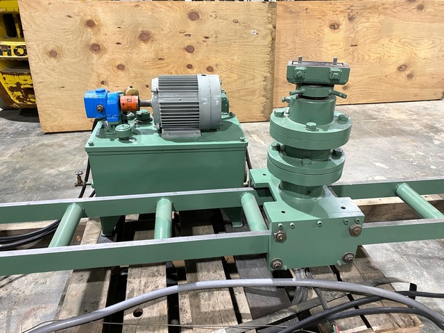 3/16" Blue Valley #72, elliptical head shear & flanger, 94" diameter, vari-speed control, 1979 - Image 2