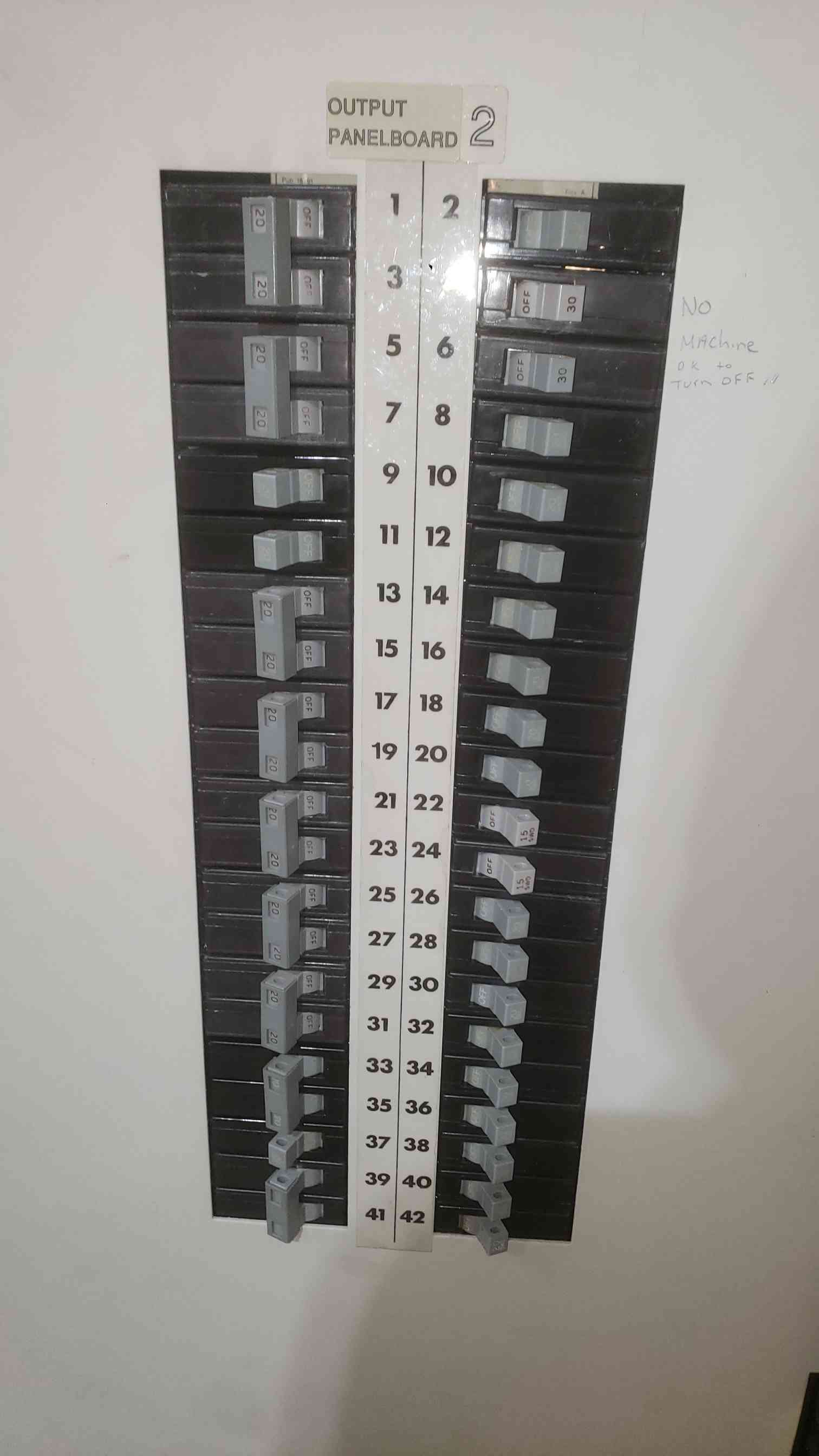 100 KVA United Power #PDM3-F2-100-426, PDU, 480V x 208V, w/ breakers - Image 5