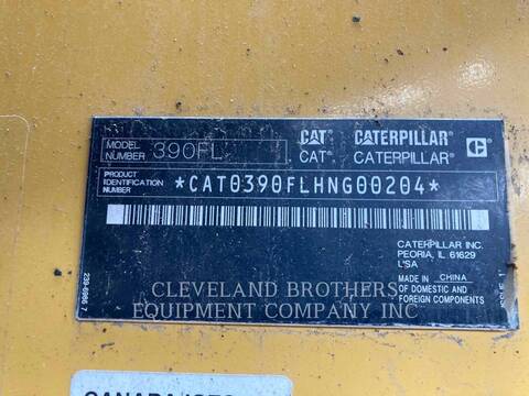 Caterpillar 390FL, Crawler Excavator, 5863 hours, S/N: HNG00204, 2018 - Image 6