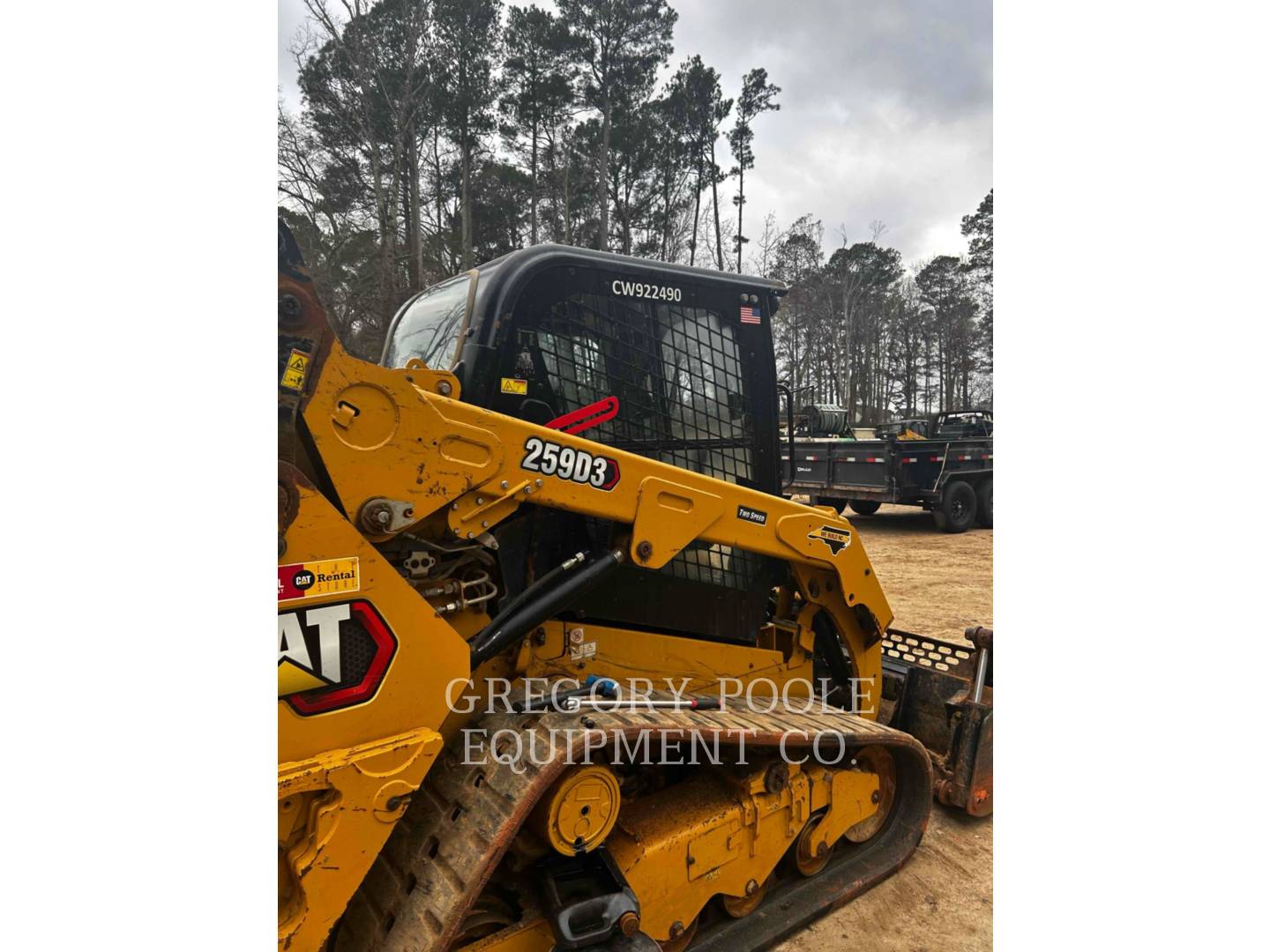 Caterpillar 259D3, Track Loader, 2487 hours, S/N: CW922490, 2023 - Image 1
