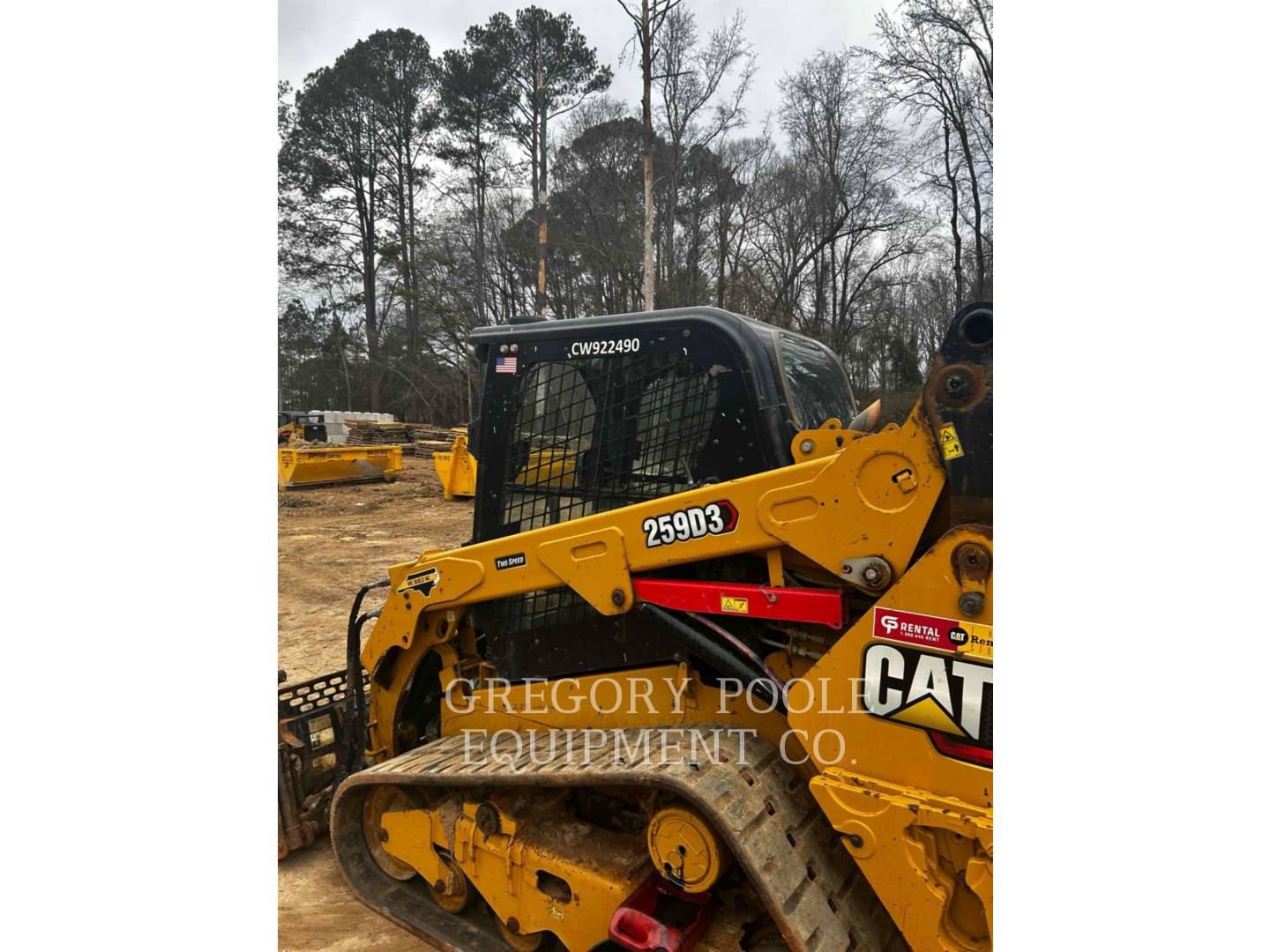 Caterpillar 259D3, Track Loader, 2487 hours, S/N: CW922490, 2023 - Image 2