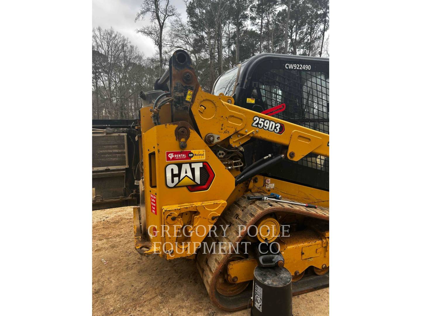 Caterpillar 259D3, Track Loader, 2487 hours, S/N: CW922490, 2023 - Image 3