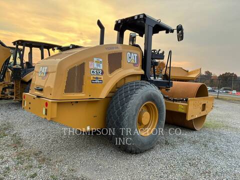Caterpillar Carbon Steel 12, Vibratory Single Drum Smooth, 65 hours, S/N: 75300144, 2025 - Image 3
