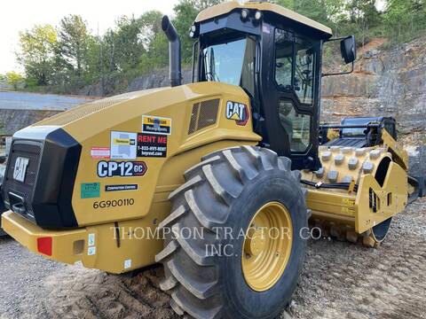 Caterpillar CP12GC, Vibratory Single Drum Pad, 1184 hours, S/N: 6G900110, 2024 - Image 3