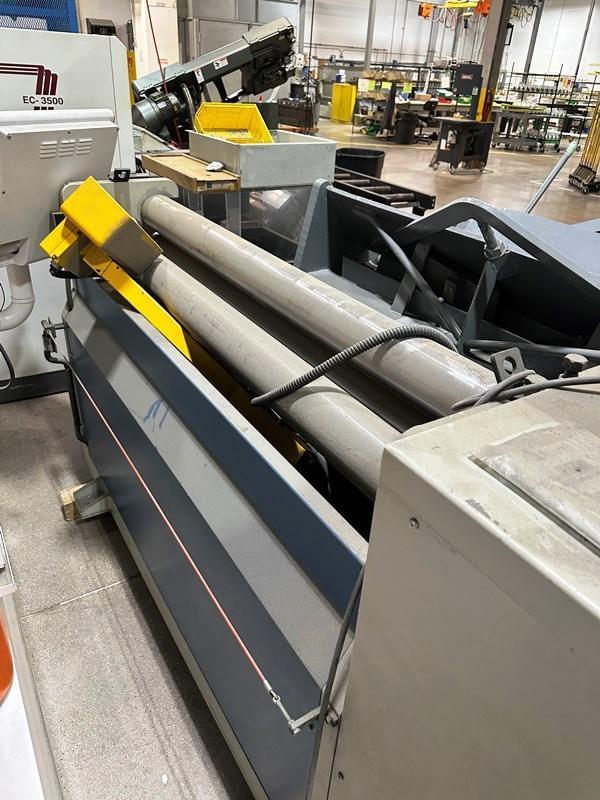 5' x 10 gauge Baileigh #PR-510, initial pinch 3-roll plate bending roll, 4.75" roll diameter, 2 HP, 2015 - Image 1