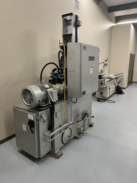 5 Ton, Ty-Sa-Man Miles #10-36-60, hi-speed vertical broaches, Rexroth hydraulics, PLC Control - Image 1