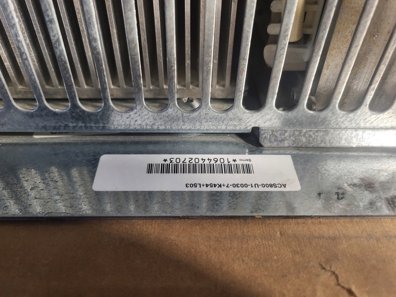 25 HP ABB, 600 Volt Variable Frequency Drive, 30 amps, 3PH - Image 5