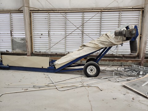 Bulk Truck Unloader, Feed Hopper, 200 Ton Sand Storage Silo, 25" wide x 192" long Vibrating Screen Conveyor - Image 3