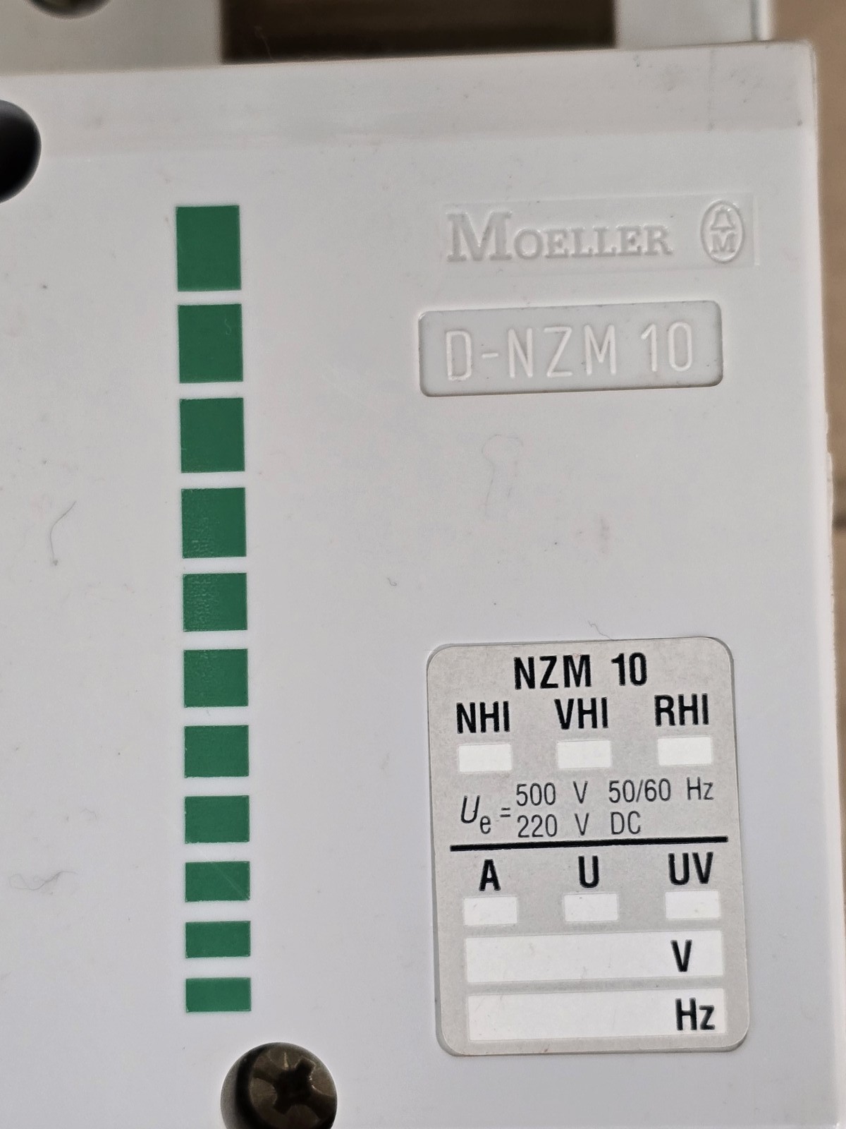 630 Amps, Moeller #NZM10-630N/ZM-630, Circuit Breaker Disconnector, 3P, 690 Volts, unused - Image 7