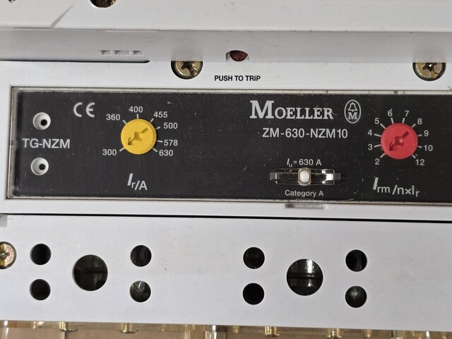 630 Amps, Moeller #NZM10-630N/ZM-630, Circuit Breaker Disconnector, 3P, 690 Volts, unused - Image 8