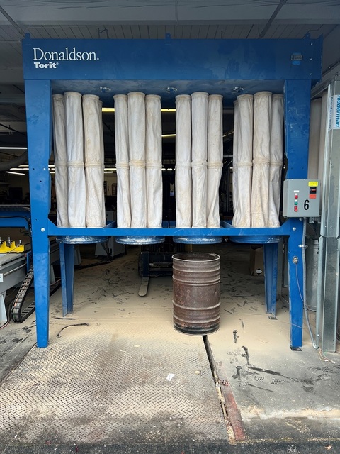 Donaldson #460-IRD, Dust Collector, 20 HP, 4 bags - Image 1